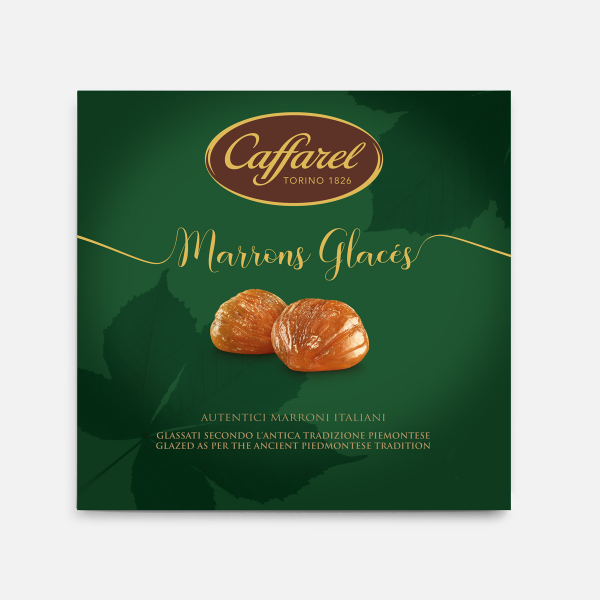 Confezione regalo marrons glacés classici da 25 g