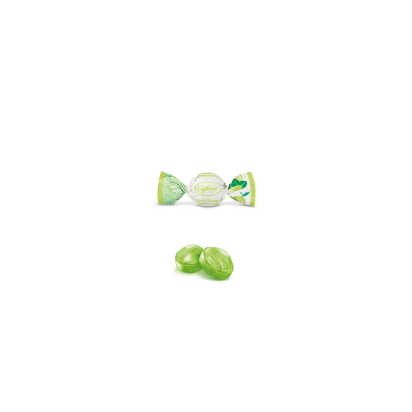 Refreshing ginger and lime flavoured mini hard sweets