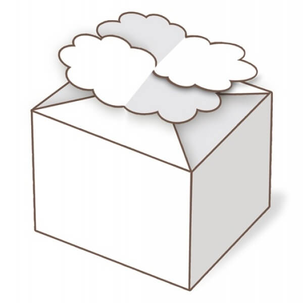 Cube gift box
